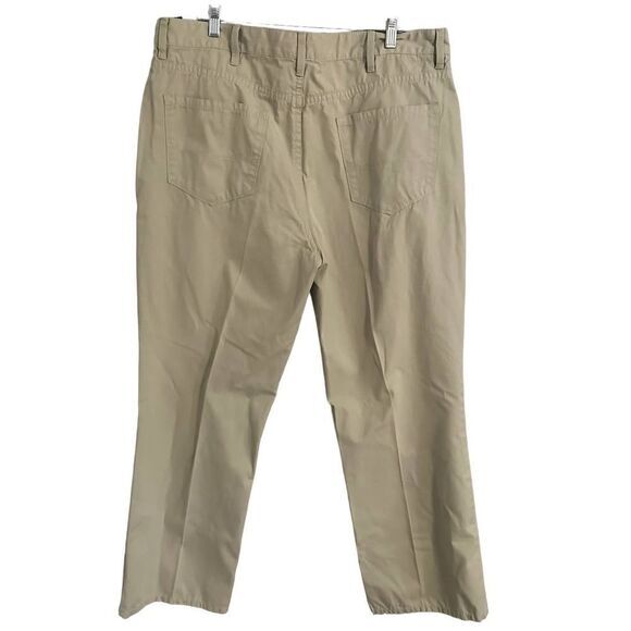 Tommy Hilfiger Khaki Pants Mens 40x32 Relaxed Fit Chino‎ Dress Pants - Picture 3 of 4